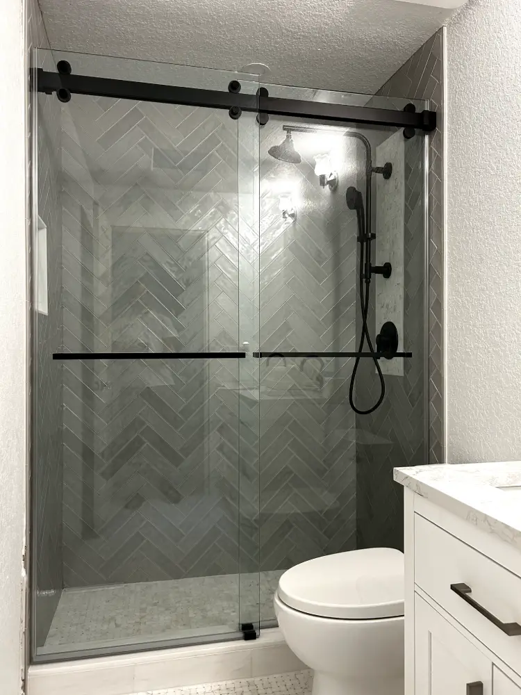 Sliding Doors - Premium glass shower enclosure by The Shower Guru