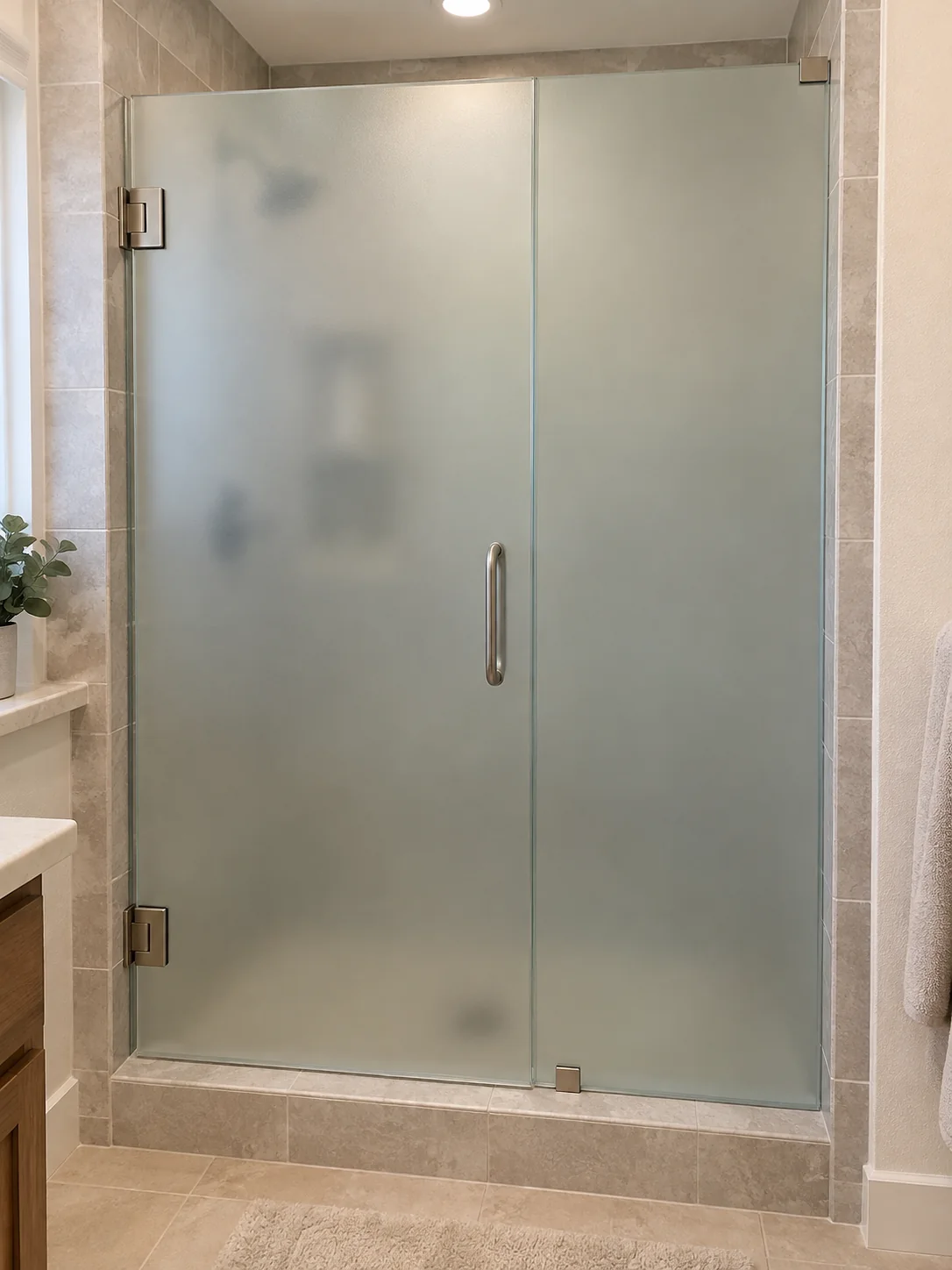 Custom Frosted Glass